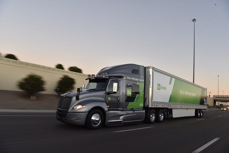 UPS siap antar barang gunakan truk otonom