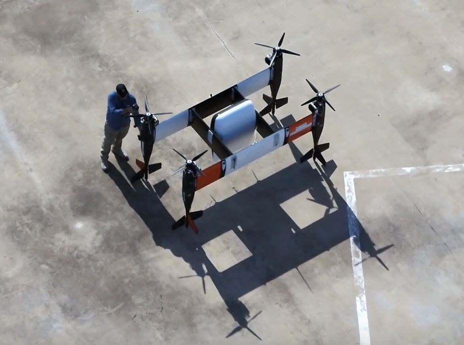 Perusahaan penerbangan AS uji coba drone otonom untuk kargo