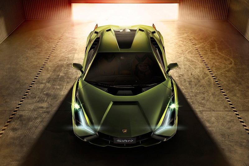Mobil hibrida pertama Lamborghini punya kecepatan 350 km/jam