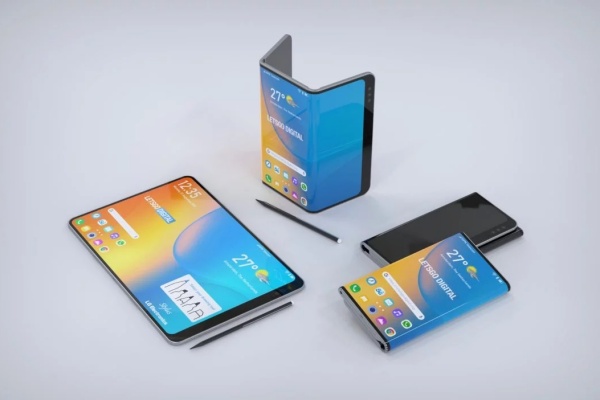 LG punya konsep smartphone lipat tiga