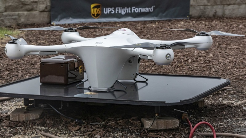 UPS siap kirim paket lewat drone