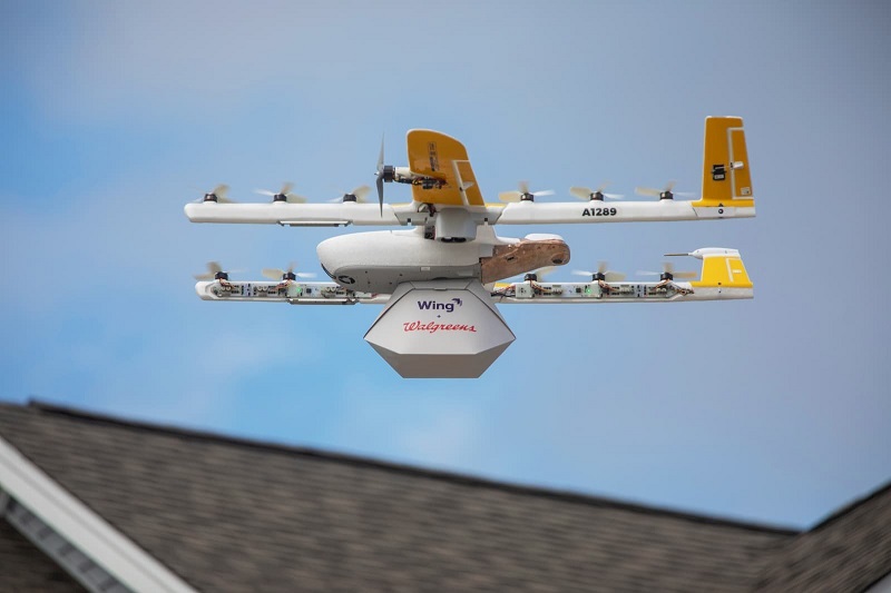 Drone sudah bisa kirim paket ke perumahan