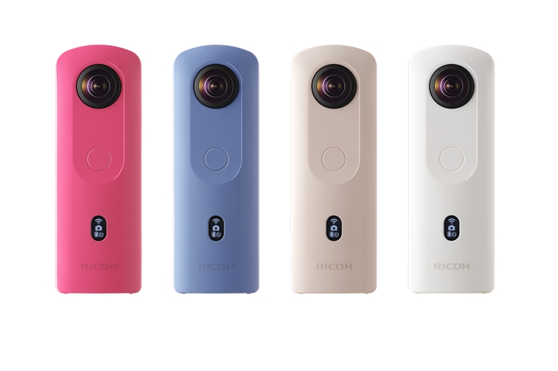 Ricoh punya kamera 360 derajat dengan layar OLED dan bisa rekam 4K