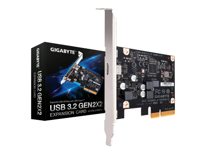 Gigabyte perkenalkan kartu ekspansi untuk USB 3.2 