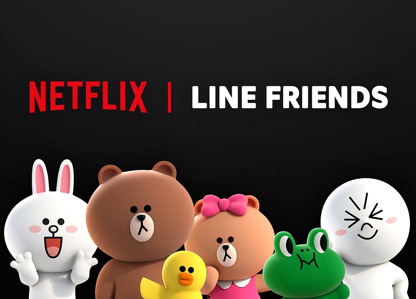 Netflix bakal tayangkan serial animasi original Line Friends