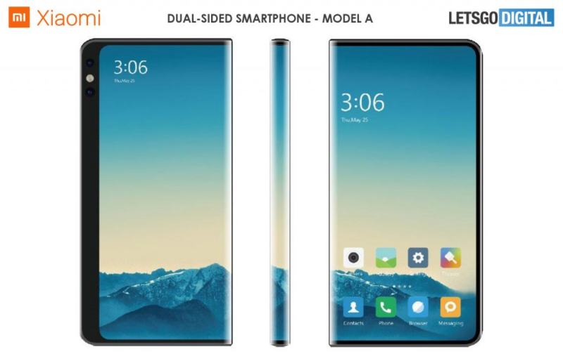 Paten baru Xiaomi tunjukkan layar sampai belakang smartphone