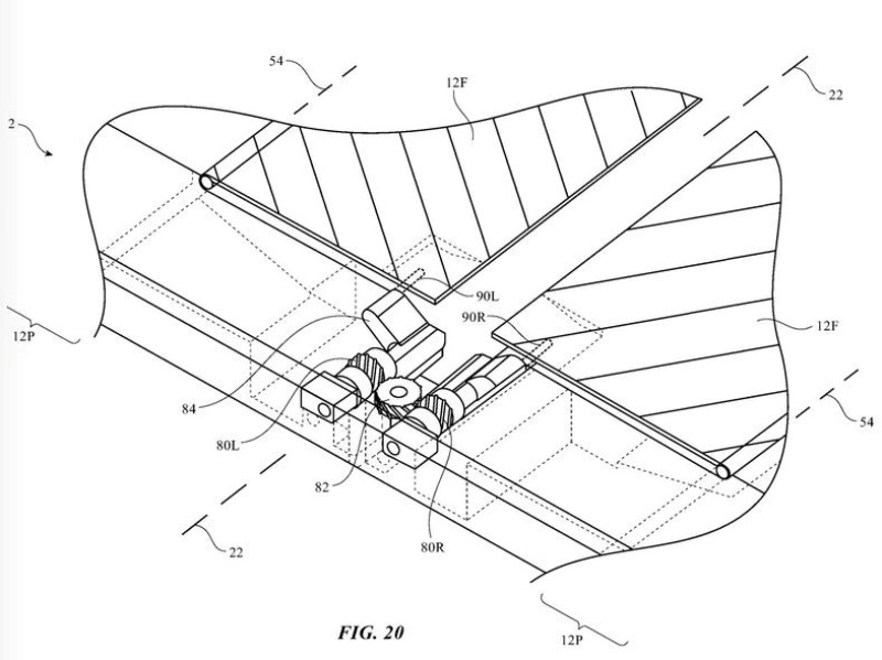 Apple kembali hadirkan paten perangkat lipat