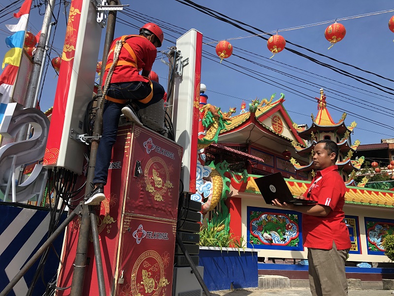 Telkomsel dukung penyelenggaraan Cap Go Meh di Singkawang