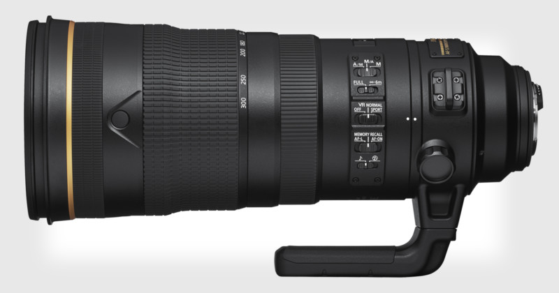 Nikon tunda produksi lensa 120-300mm karena virus corona