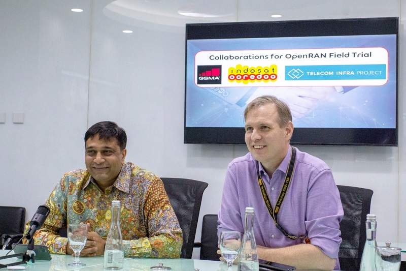 Indosat Ooredoo bersama TIP dan GSMA akan uji coba Teknologi OpenRAN