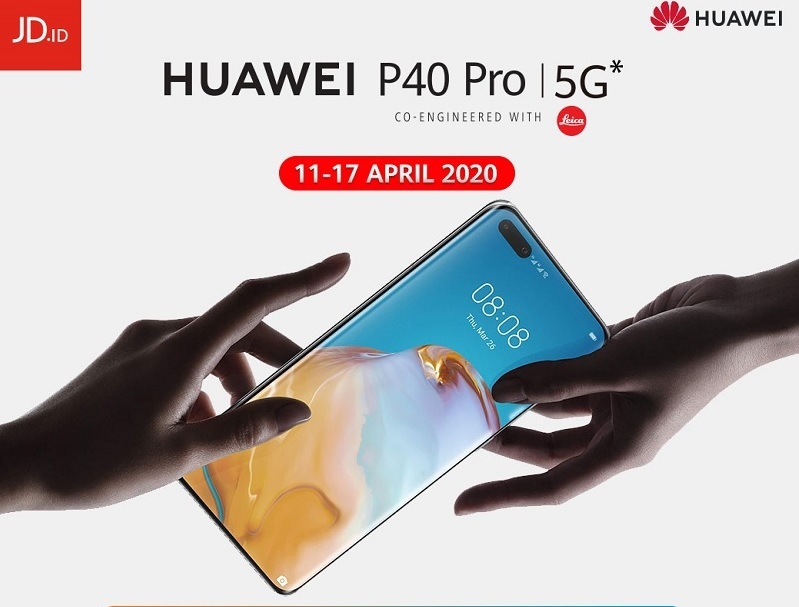 Huawei buka pre-order P40 Pro hingga 17 April 
