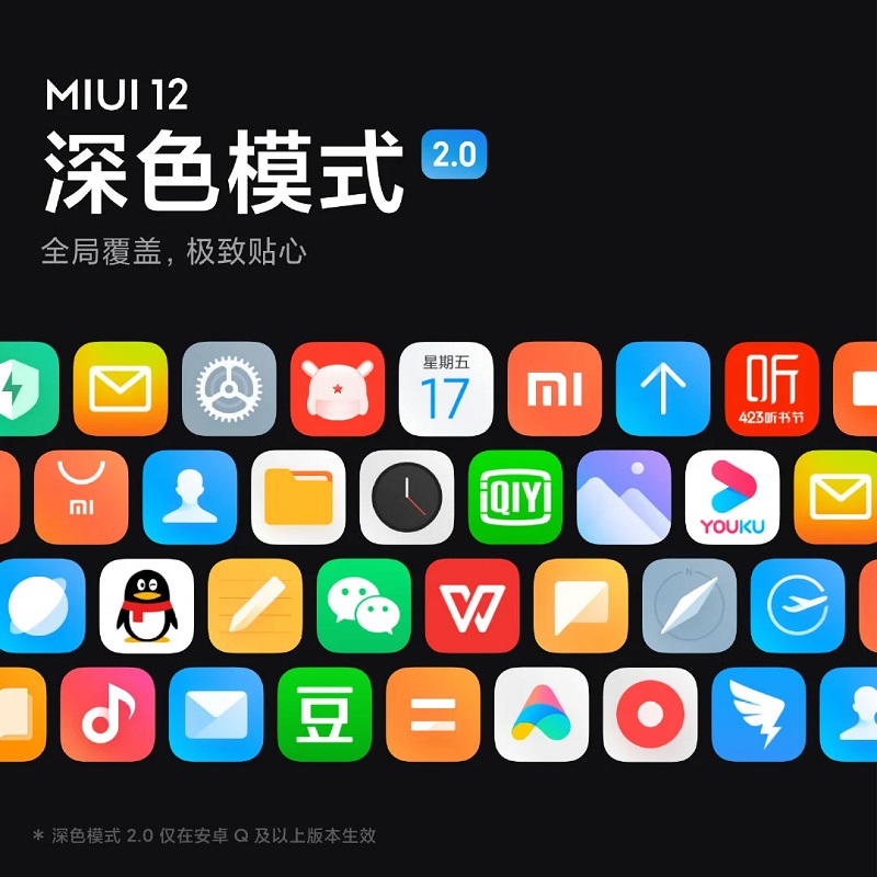 Xiaomi beberkan fitur Dark Mode 2.0 pada MIUI 12