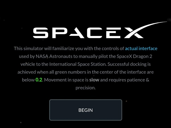 SpaceX buat simulator docking online Crew Dragon