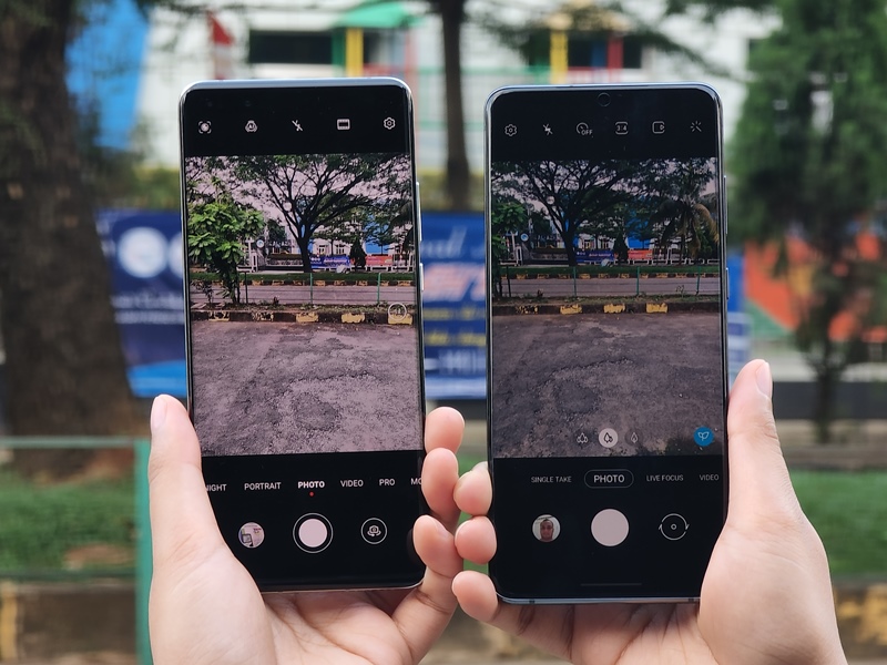 Adu kamera Samsung S20 Plus vs Huawei P40 Pro