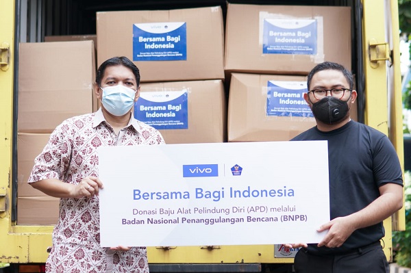 Vivo Indonesia sumbangkan 3.500 unit APD