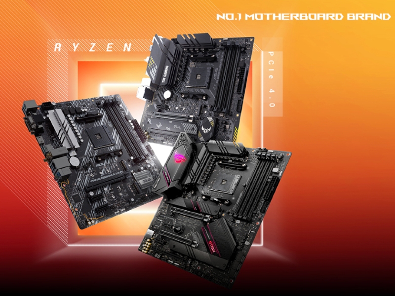 ASUS buka pre order motherboard AMD B550