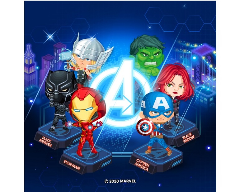 Line dan The Avengers hadirkan kolaborasi di gim Line Play