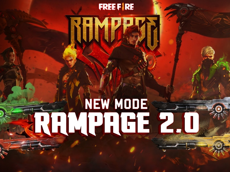 Garena bawa Rampage 2.0 di Free Fire, kasih banyak bonus gratis