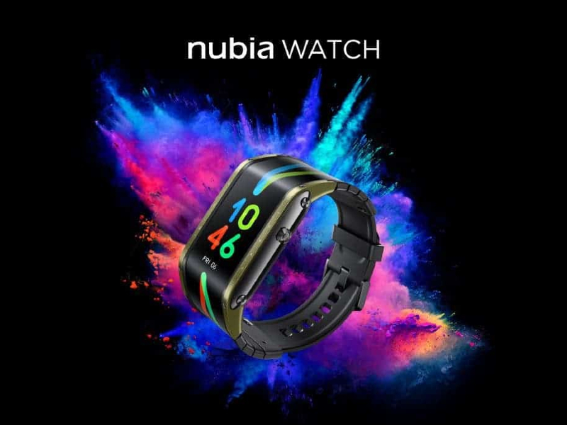 Nubia Watch resmi diluncurkan, pakai layar AMOLED fleksibel