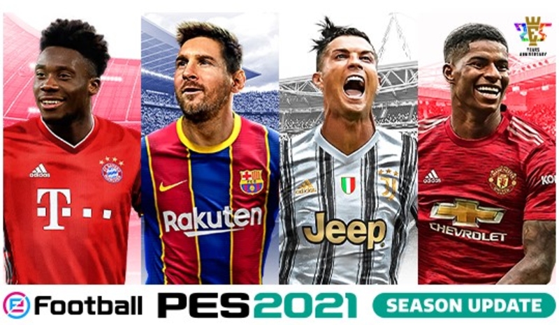 Konami siap jual PES 2021, gandeng AS Roma