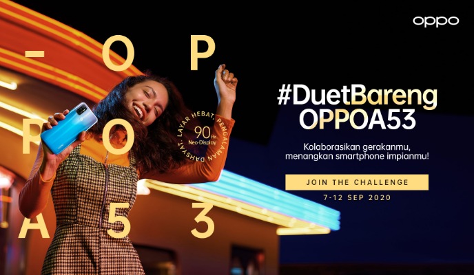 Oppo hadirkan kompetisi #DuetBarengOPPOA53
