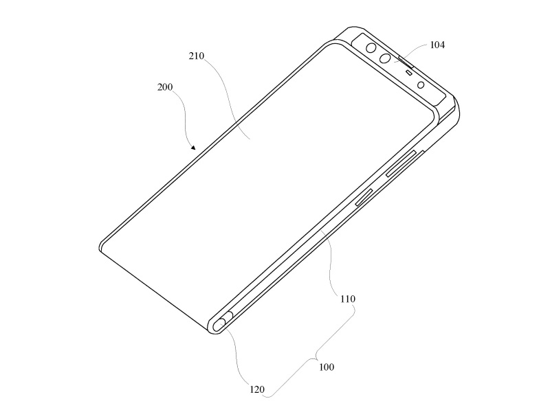 Paten Xiaomi tunjukkan ponsel sliding dengan layar fleksibel