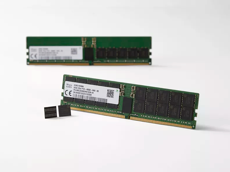 SK Hynix pamer modul RAM DDR5