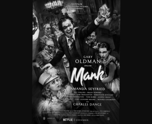 Netflix bakal tayangkan film Mank pada 4 Desember