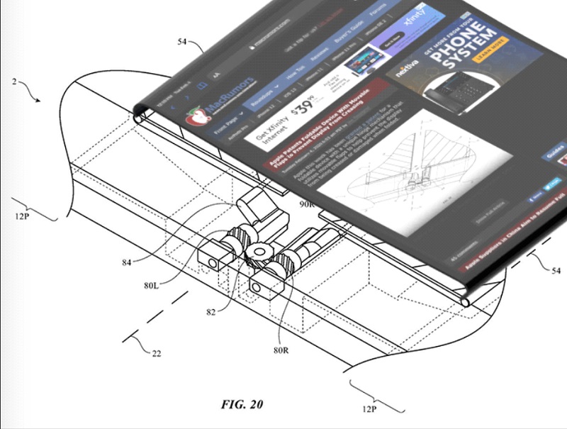 Apple patenkan desain engsel unik untuk iPhone lipat