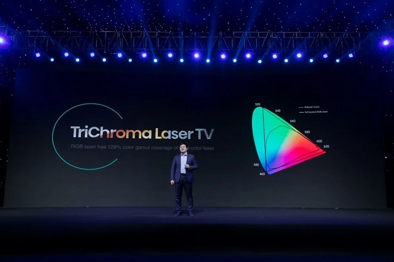Hisense umumkan TV laser dengan teknologi Trichroma