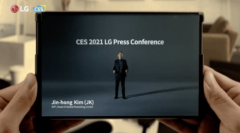 LG tandai kehadiran ponsel gulung di CES 2021