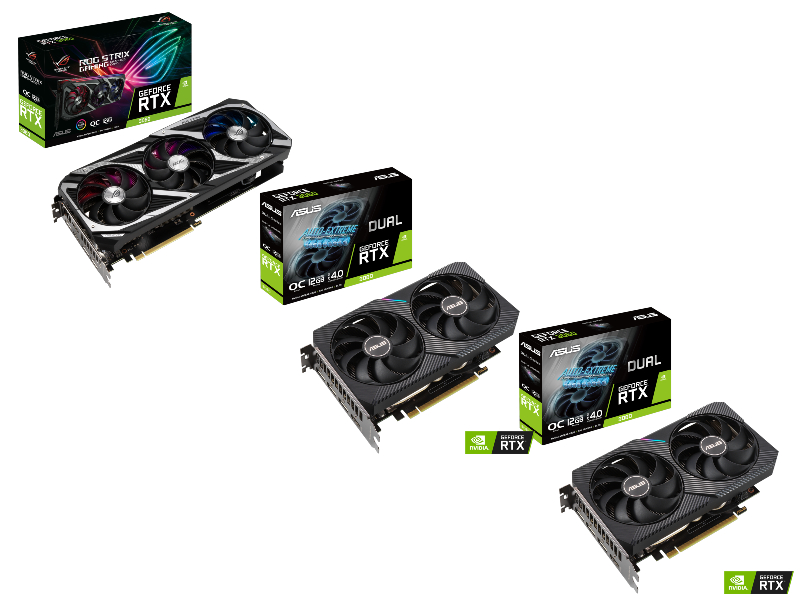 ASUS perkenalkan jajaran GPU NVIDIA GeForce RTX 3060