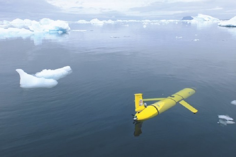 Glider ini gunakan temperatur untuk bergerak dalam air