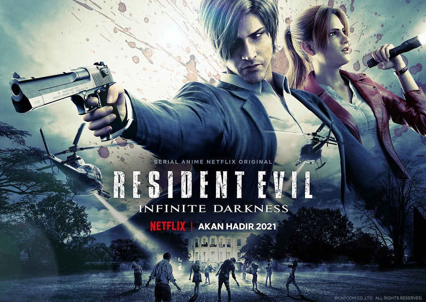 Resident Evil: Infinite Darkness bakal tayang di Netflix tahun ini