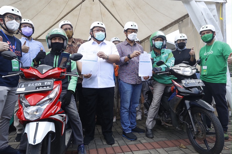 Grab Indonesia dan Kemenkes hadirkan pusat vaksin 3 in 1