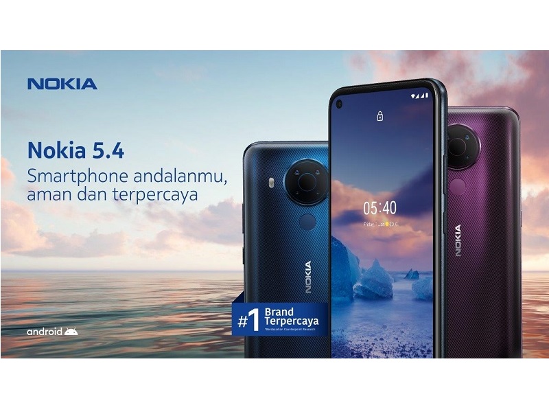 Nokia 5.4 meluncur di Indonesia seharga Rp3 jutaan 