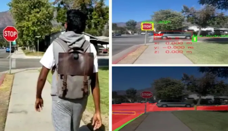 Tas ini bisa bantu orang dengan gangguan penglihatan berjalan
