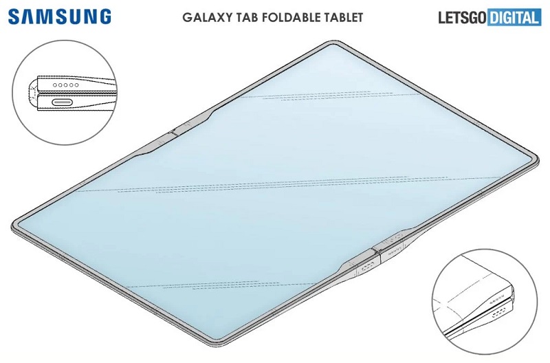 Samsung ajukan paten tablet yang dapat dilipat