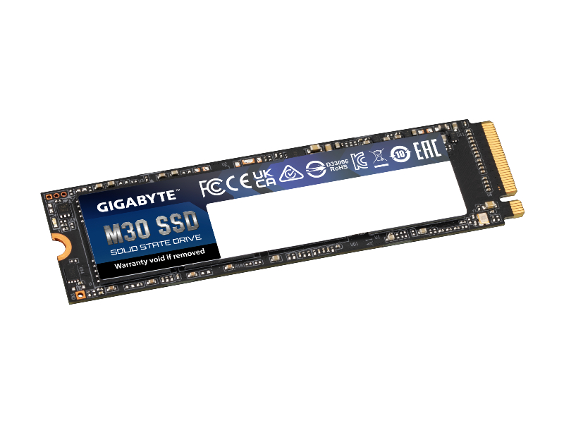 Gigabyte resmi perkenalkan SSD NVMe M30 series