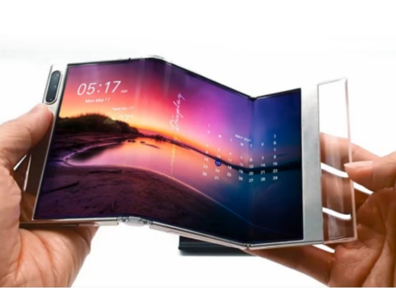 Samsung pamer layar lipat baru di Display Week 2021