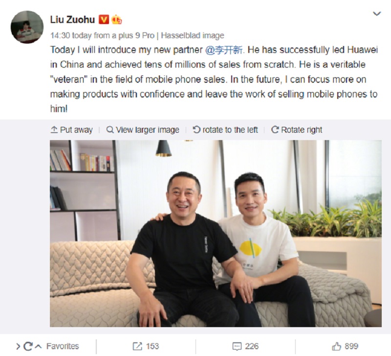 OnePlus rekrut mantan eksekutif Huawei