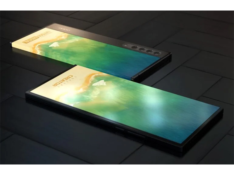 OPPO patenkan smartphone dengan konsep layar fleksibel dua sisi