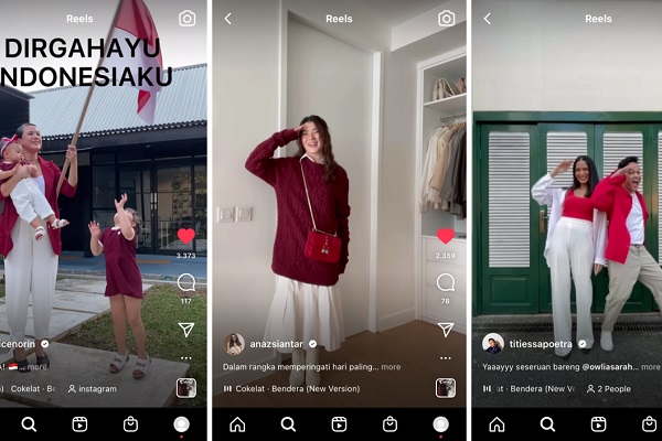 Instagram rayakan HUT RI lewat kampanye #17andiReels