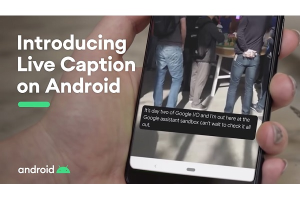 Cara tampilkan Live Caption pada layar smartphone