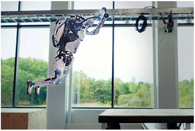Robot Boston Dynamics bisa aksi parkour