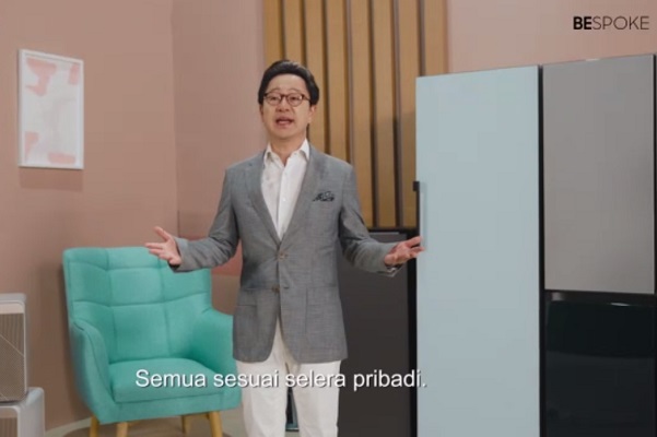 Kulkas Bespoke Samsung bisa gonta-ganti warna