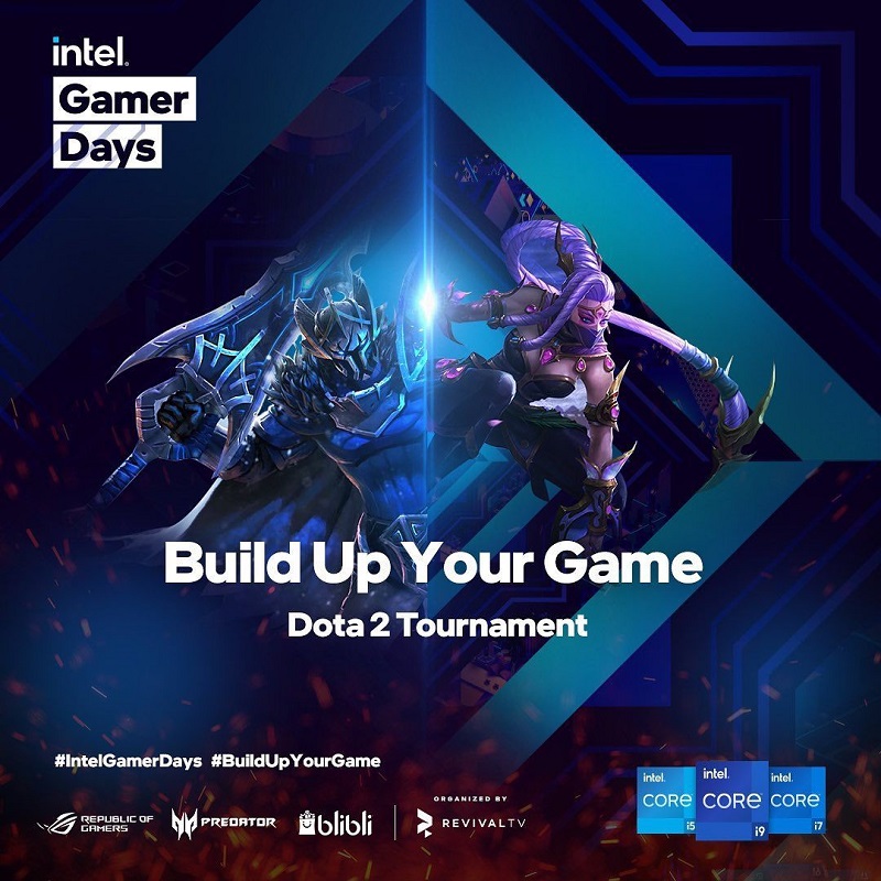 Intel gelar turnamen Dota2 pada Intel Gamer Days 2021