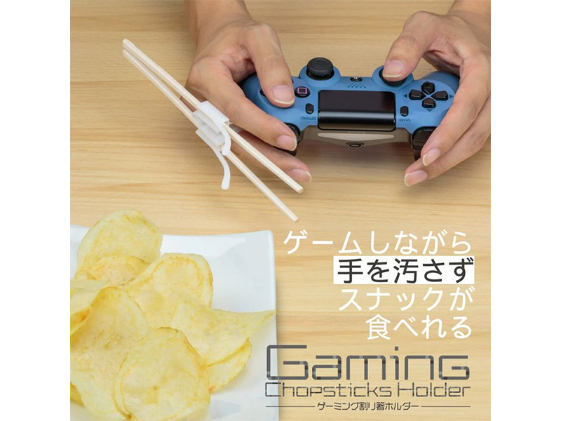Jepang punya sumpit untuk gamer yang suka ngemil