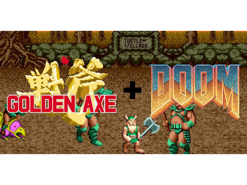 Seorang modder berhasil buat gim Golden Axe dengan gameplay seperti Doom