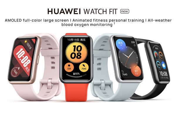 Huawei Watch Fit New resmi rilis dengan tambahan mode lompat tali